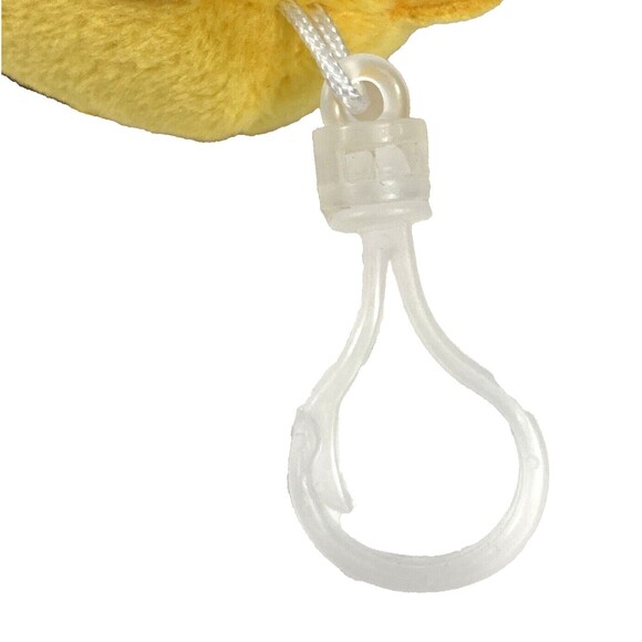Line Friends Yellow Bear - Mini 4" Plush Keychain - Canary Yellow - Picture 7 of 7
